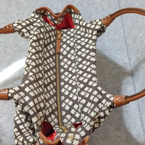 Kate spade tote bag brown/beige/red - Picture 5 of 11